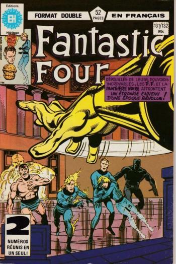 Couverture de l'album Fantastic Four (Héritage) - 131. 131/132 - Exode / Rendre à César