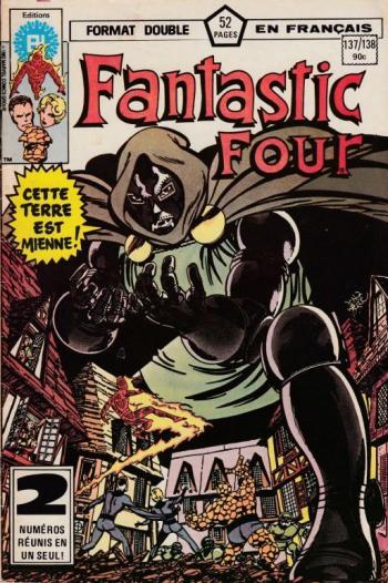 Couverture de l'album Fantastic Four (Héritage) - 137. 137/138 - Trop de Dooms / Cette terre est mienne !