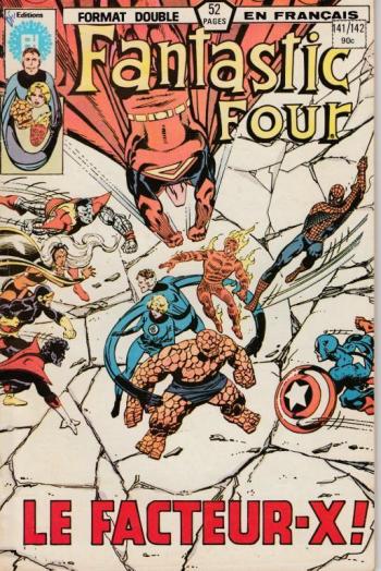 Couverture de l'album Fantastic Four (Héritage) - 141. 141/142 - Le facteur-X