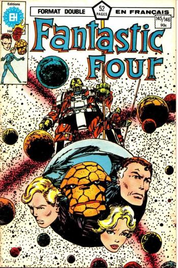 Couverture de l'album Fantastic Four (Héritage) - 145. 145/146 - Quête / Esprit de Mantracora ?