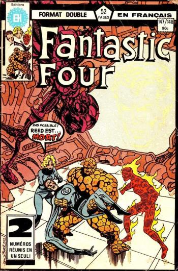 Couverture de l'album Fantastic Four (Héritage) - 147. 147/148 - Pris au piège ! / Le gambit d'annihilation !