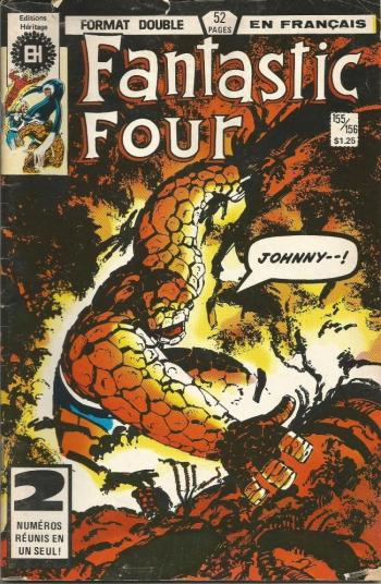 Couverture de l'album Fantastic Four (Héritage) - 155. 155/156 - R. et R. Repos et recréation / Inferno