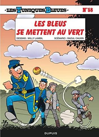 Couverture de l'album Les Tuniques bleues - 58. Les Bleus se mettent au vert