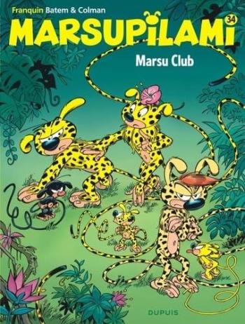 Couverture de l'album Marsupilami - 34. Marsu Club