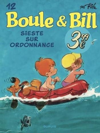 Couverture de l'album Boule & Bill (dès 2000) - 12. Sieste sur ordonnance