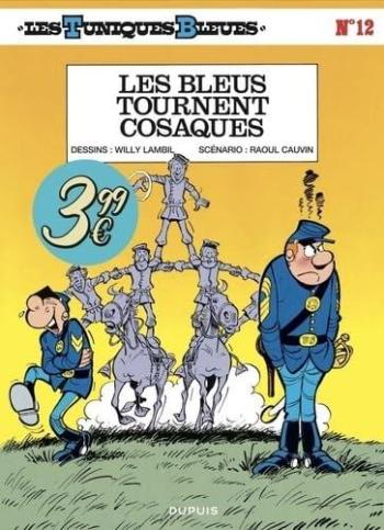 Couverture de l'album Les Tuniques bleues - 12. Les Bleus tournent cosaques