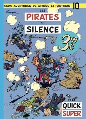 Couverture de l'album Spirou et Fantasio - 10. Les Pirates du silence