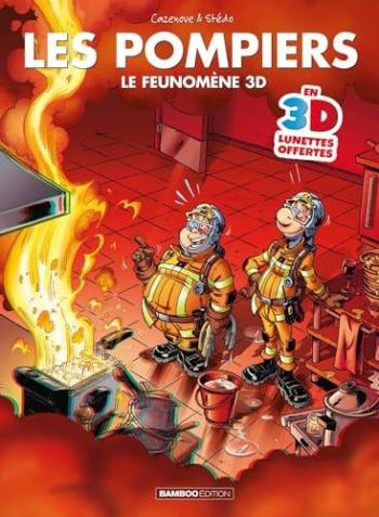 Couverture de l'album Les Pompiers - HS. Le Feunomène 3D