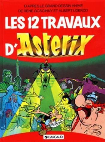 Couverture de l'album Astérix (Albums des films) - 1. Les 12 travaux d'Asterix