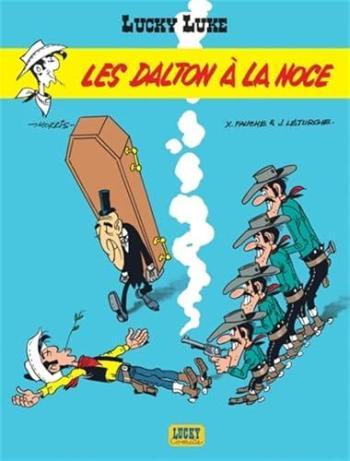 Couverture de l'album Lucky Luke (Lucky Comics / Dargaud / Le Lombard) - 31. Les Dalton à la noce