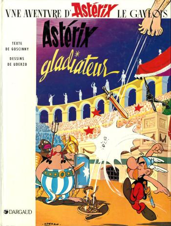 Couverture de l'album Astérix - 4. Astérix gladiateur