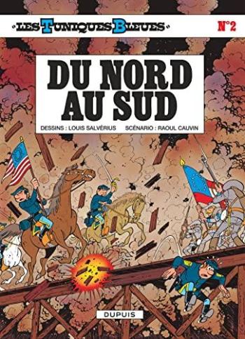 Couverture de l'album Les Tuniques bleues - 2. Du nord au sud