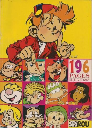 Couverture de l'album Spirou jeux et gags - HS. 196 pages de jeux et gags