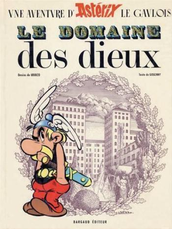 Couverture de l'album Astérix - 17. Le Domaine des dieux