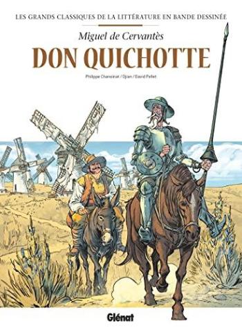 Couverture de l'album Les Grands Classiques de la littérature en BD (2016) - 18. Don Quichotte