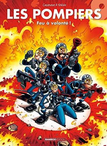 Couverture de l'album Les Pompiers - 9. Feu à volonté