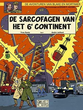 Couverture de l'album Blake et Mortimer (en Néerlandais) - 16. De Avonturen van Blake en Mortimer - De Sarcophagen van het 6e continent - Deel 1