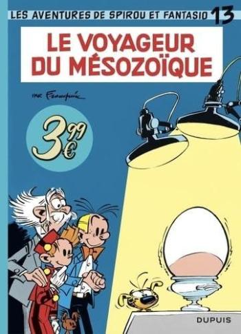 Couverture de l'album Spirou et Fantasio - 13. Le Voyageur du Mésozoïque