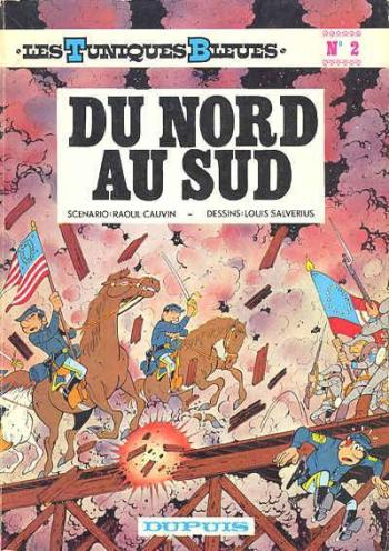 Couverture de l'album Les Tuniques bleues - 2. Du nord au sud