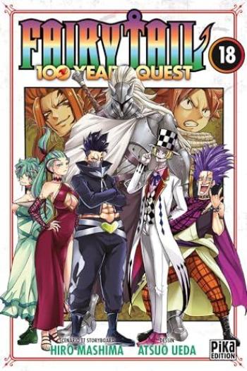 Couverture de l'album Fairy Tail - 100 Years Quest - 18. Tome 18