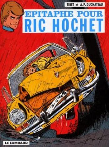 Couverture de l'album Ric Hochet - 17. Épitaphe pour Ric Hochet