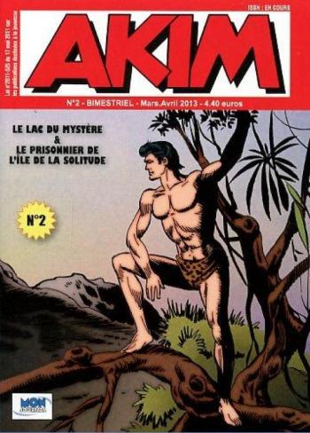 Couverture de l'album Akim (3e série) - 2. Le Lac du Mystère / Le Prisonnier de l'île de la solitude