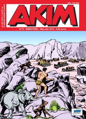 Couverture de l'album Akim (3e série) - 15. Tome 15