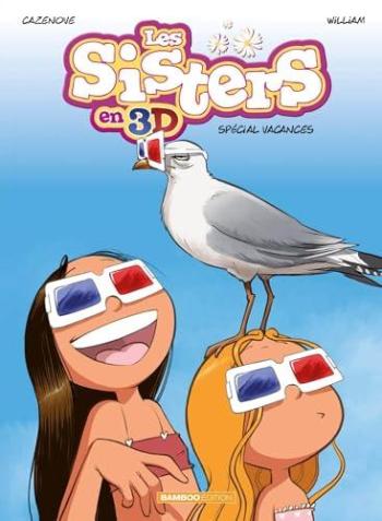 Couverture de l'album Les Sisters - HS. Les Sisters en 3D - Tome 2 - Spécial Vacances