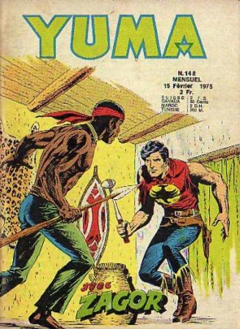 Couverture de l'album Yuma - 148. Zagor : Le trésor de l'Esmeralda (2)