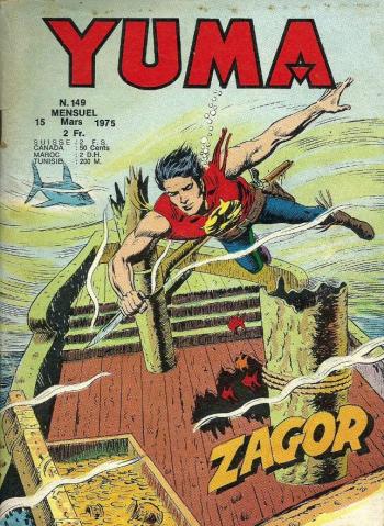 Couverture de l'album Yuma - 149. Zagor : "Capitaine Serpent"