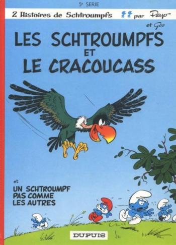 Couverture de l'album Les Schtroumpfs - 5. Les schtroumpfs et le cracoucass