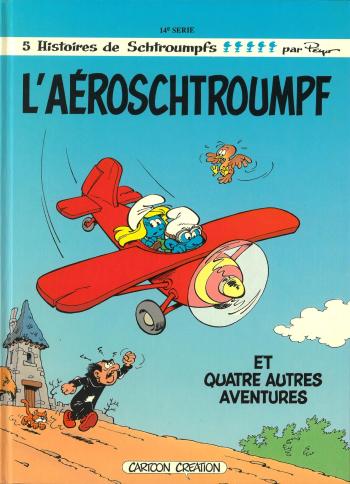 Couverture de l'album Les Schtroumpfs - 14. L'Aéroschtroumpf