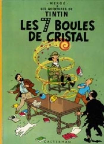 Couverture de l'album Les Aventures de Tintin - 13. Les 7 Boules de cristal