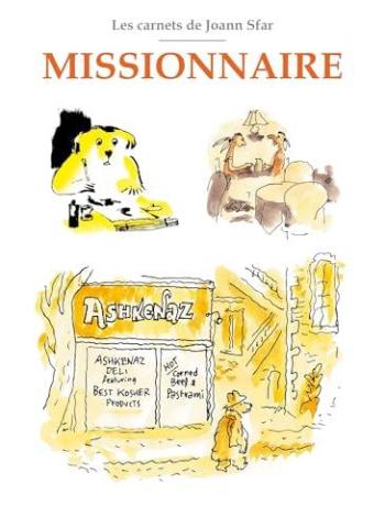 Couverture de l'album Les Carnets de Joann Sfar - 7. Missionnaire