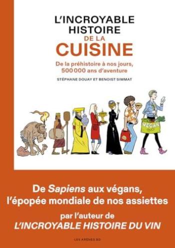 Couverture de l'album L'Incroyable histoire de la cuisine (One-shot)