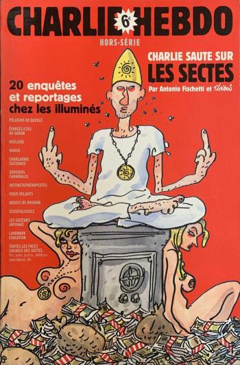 Couverture de l'album Charlie hebdo saute sur... - 1. Charlie saute sur les sectes