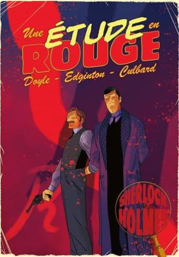 Couverture de l'album Sherlock Holmes - HS. Une étude en Rouge