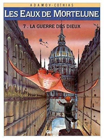 Couverture de l'album Les Eaux de Mortelune - 7. La guerre des dieux