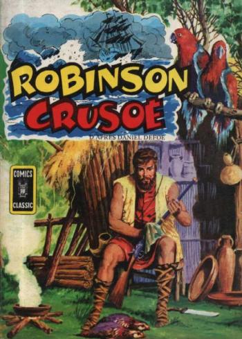 Couverture de l'album Comics Classic - 8. Robinson Crusoé