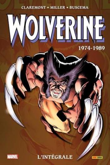 Couverture de l'album Wolverine - L'intégrale 2025 - 1. 1974-1989