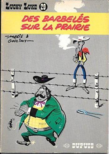 Couverture de l'album Lucky Luke (Dupuis) - 29. des barbelés sur la prairie