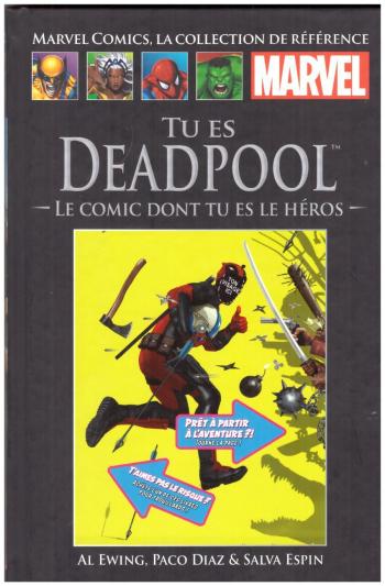 Couverture de l'album Marvel Comics - La Collection de référence - 212. Tu es Deadpool : Le Comic dont tu es le héros