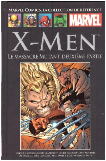 Couverture de l'album Marvel Comics - La Collection de référence - 214. X-Men - Le massacre mutant, deuxième partie