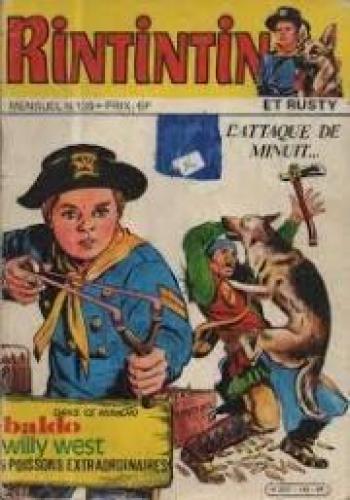 Couverture de l'album Rintintin et Rusty (2e Série) - 139. L'attaque de minuit...