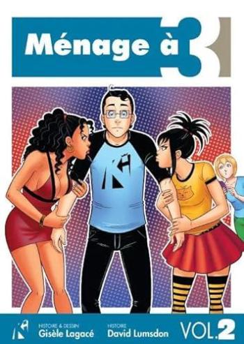 Couverture de l'album Ménage à 3 (Komics Initiative) - 2. Tome 2