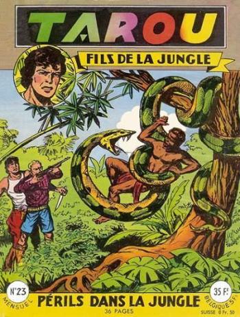 Couverture de l'album Tarou - 23. Périls dans la jungle