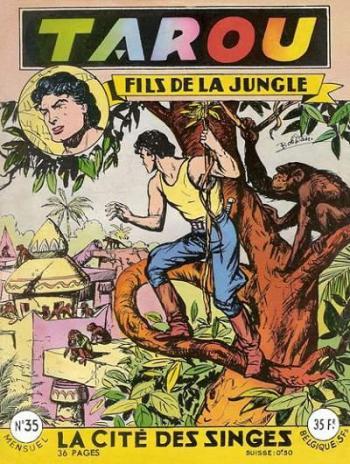 Couverture de l'album Tarou - 35. La cité des singes