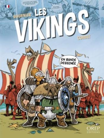 Couverture de l'album Les Vikings en bande dessinée (One-shot)