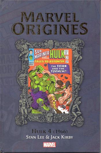 Couverture de l'album Marvel Origines (Hachette) - 46. Hulk 4 (1966)