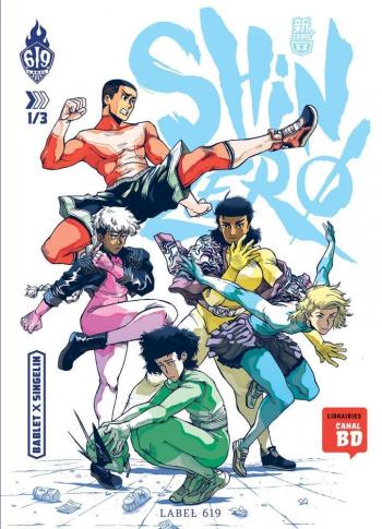 Couverture de l'album Shin Zero - 1. Jaquette Canal BD